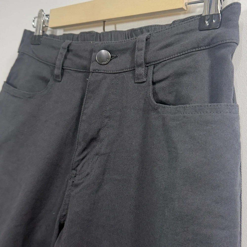 Pact Women’s Charcoal Gray Wide leg organic cotton pants size small - Picture 4 of 10